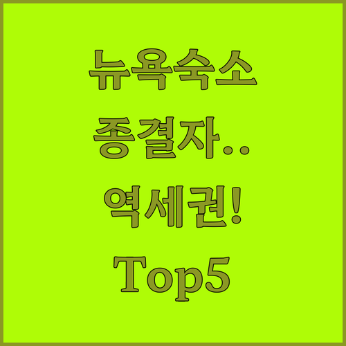 뉴욕 자유여행 숙소 결정 가이드 지하철역 가깝고 후기 좋은 브루클린 맨해튼 호텔 5선